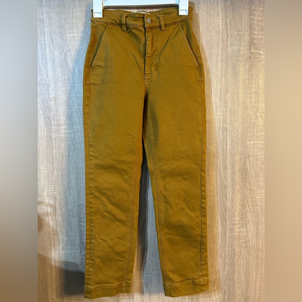 Everlane Straight Leg Jean Golden Brown size 00